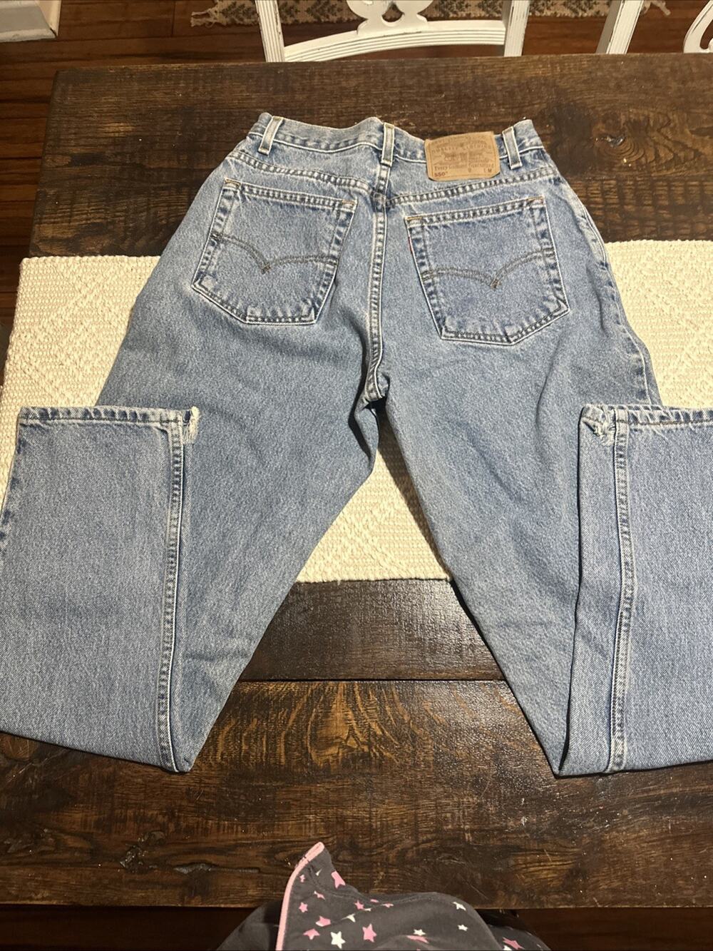 Levis 550 Women's Relaxed Fit Tapered Leg Jeans Womens Size 10 Mis Vintage Y2K